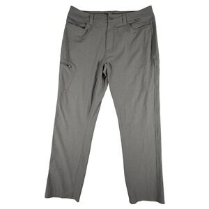Simms Pants Men's 38 Gray Mataura Cargo River Water Resistant Fishing Gorpcore